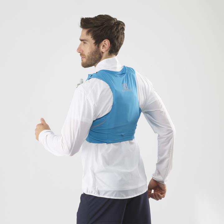 T8841046 Salomon hawaii óceán-fekete uniszex futómellény lombikkal, benne sense pro 5 hawaii óceán-fekete