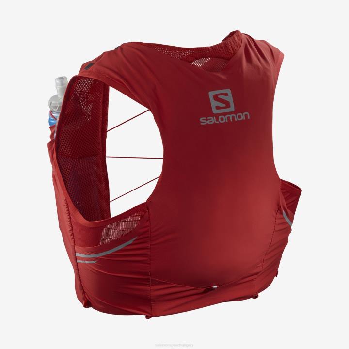 T8841047 Salomon goji bogyó-fekete uniszex futómellény lombikkal, benne sense pro 5 goji bogyó-fekete