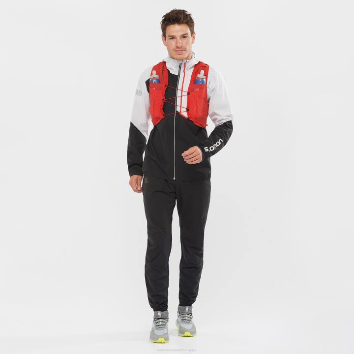 T8841047 Salomon goji bogyó-fekete uniszex futómellény lombikkal, benne sense pro 5 goji bogyó-fekete
