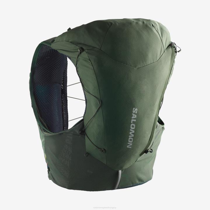 T8841049 Salomon zöld oromzat unisex futómellény lombikkal adv skin 12 zöld oromzattal