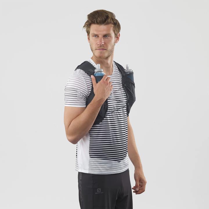 T8841052 Salomon ébenfa unisex futómellény lombikkal együtt adv skin 5 ébenfa