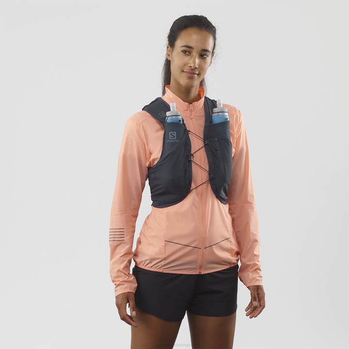 T8841052 Salomon ébenfa unisex futómellény lombikkal együtt adv skin 5 ébenfa