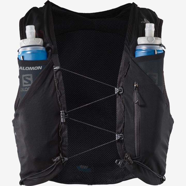 T8841055 Salomon fekete-ébenfa unisex futómellény lombikkal együtt adv skin 5 fekete-ében