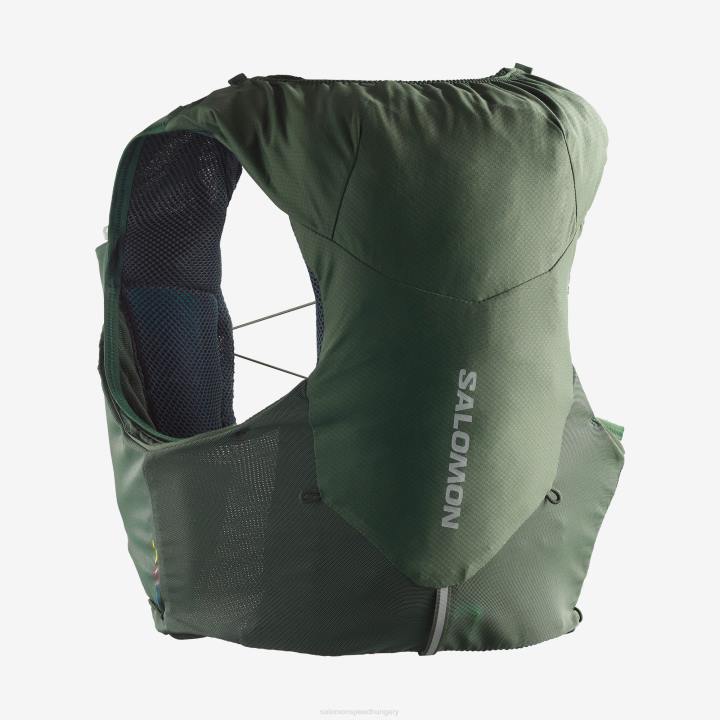 T8841057 Salomon zöld oromzat unisex futómellény lombikkal adv skin 5 zöld oromzattal