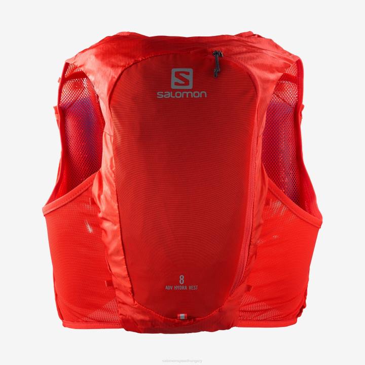 T8841059 Salomon tűzpiros uniszex futómellény adv hydra vest 8 tűzpiros