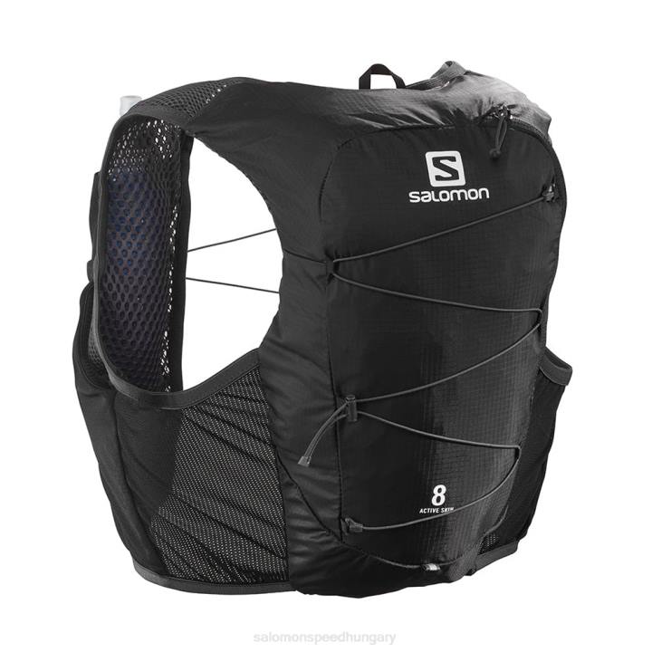 T8843415 Salomon fekete-ébenfa aktív bőr 8 szett unisex hidratáló pakolás fekete-ébenfa