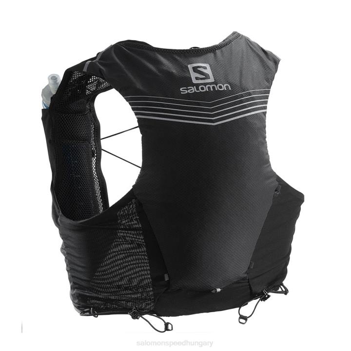 T8843418 Salomon fekete adv skin 5 set unisex hidratáló csomag fekete
