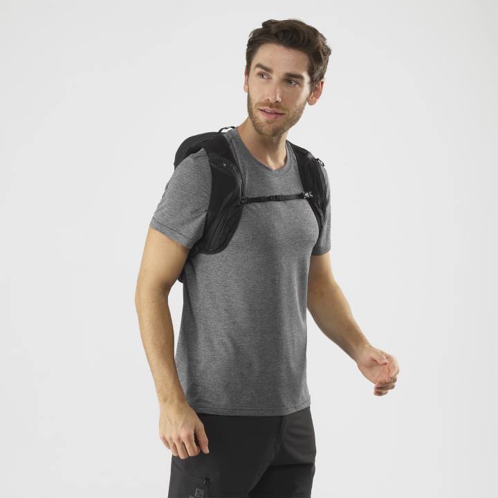 T8841089 Salomon fekete unisex hidratáló kiegészítők xt 6 fekete