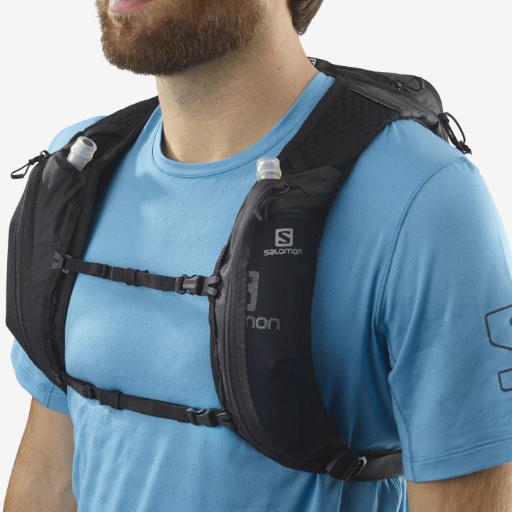 T8841089 Salomon fekete unisex hidratáló kiegészítők xt 6 fekete