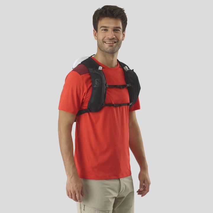 T8841091 Salomon fehér fekete unisex hidratáló kiegészítők xt 6 fehér-fekete