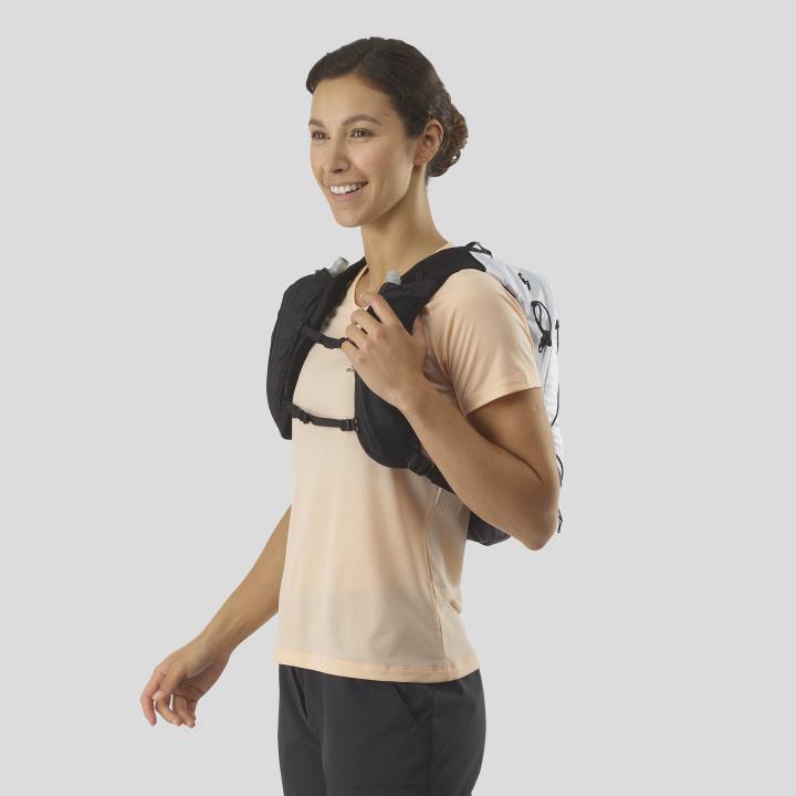 T8841091 Salomon fehér fekete unisex hidratáló kiegészítők xt 6 fehér-fekete
