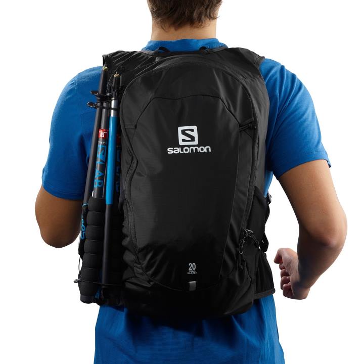T8841096 Salomon fekete uniszex mindennapi táska trailblazer 20 fekete