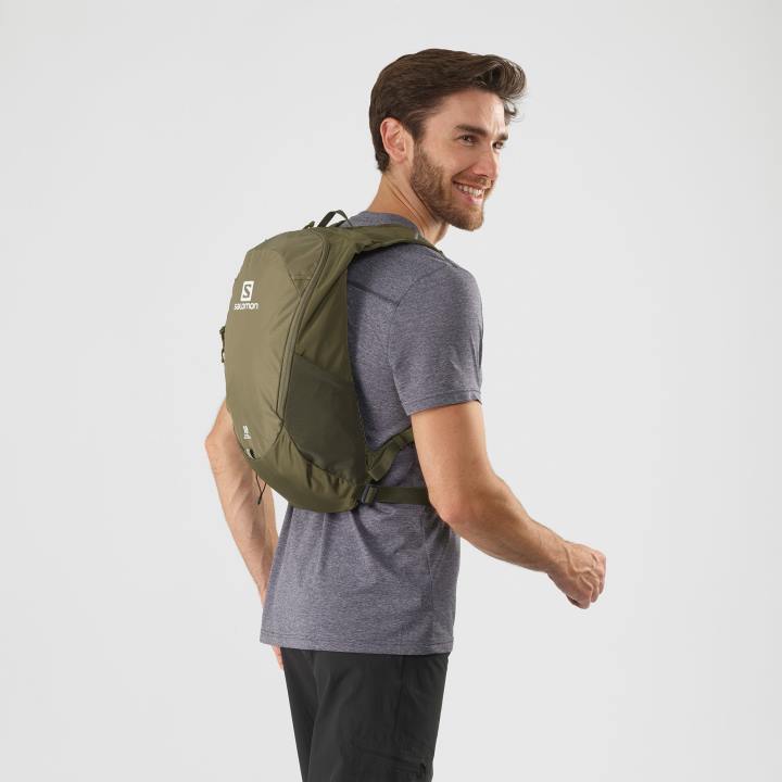 T8841099 Salomon martini olíva-olíva éjszakai ébenfa unisex mindennapi táska úttörő 10 martini olíva-olíva éjszakai ébenfa