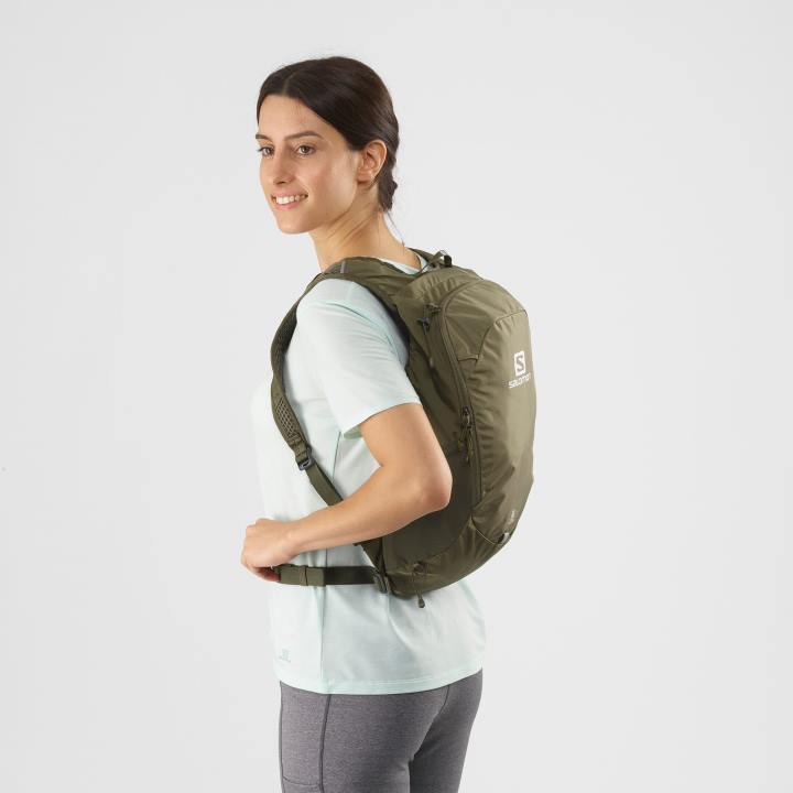T8841099 Salomon martini olíva-olíva éjszakai ébenfa unisex mindennapi táska úttörő 10 martini olíva-olíva éjszakai ébenfa