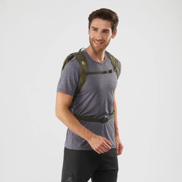 T8841099 Salomon martini olíva-olíva éjszakai ébenfa unisex mindennapi táska úttörő 10 martini olíva-olíva éjszakai ébenfa