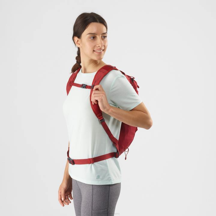 T8841100 Salomon chili paprika-piros dália-ébenfa unisex mindennapi táska úttörő 10 chili paprika-piros dália-ébenfa