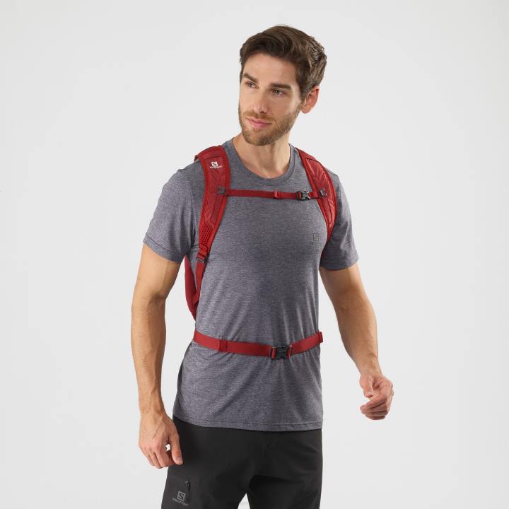 T8841100 Salomon chili paprika-piros dália-ébenfa unisex mindennapi táska úttörő 10 chili paprika-piros dália-ébenfa