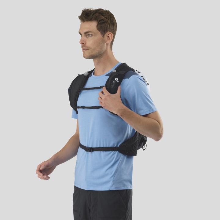 T8841103 Salomon fehér fekete unisex túratáska xt 15 fehér-fekete