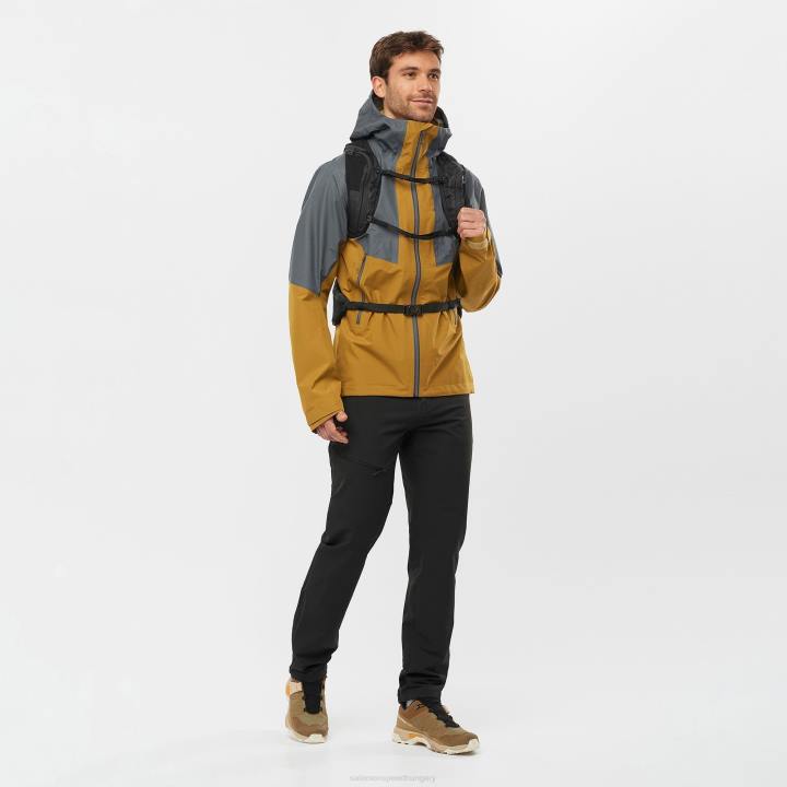 T8841105 Salomon fekete unisex túratáska xt 15 fekete