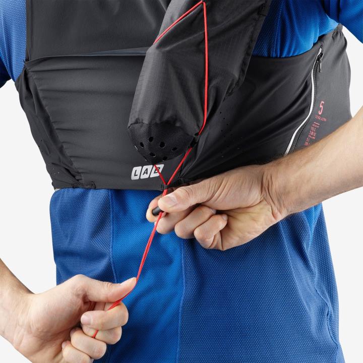 T8841133 Salomon fekete unisex kiegészítők egyedi tegez fekete