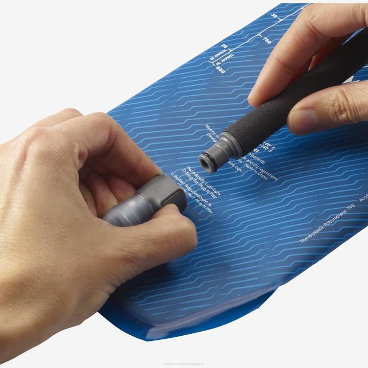 T8841107 Salomon tiszta kék unisex hidratáló kiegészítők puha tartály 1,6l szigetelt tiszta kék