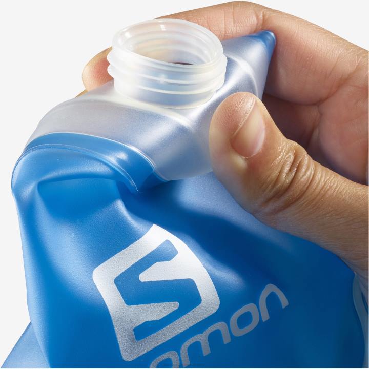 T8841866 Salomon tiszta kék uniszex hidratáló kellékek lágy lombik 500ml/17oz szalma 28 kék