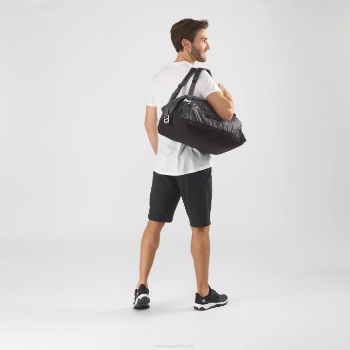 T8841123 Salomon ébenfekete uniszex utazótáska outlife duffel 25 ébenfa-fekete