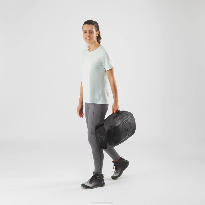T8841123 Salomon ébenfekete uniszex utazótáska outlife duffel 25 ébenfa-fekete