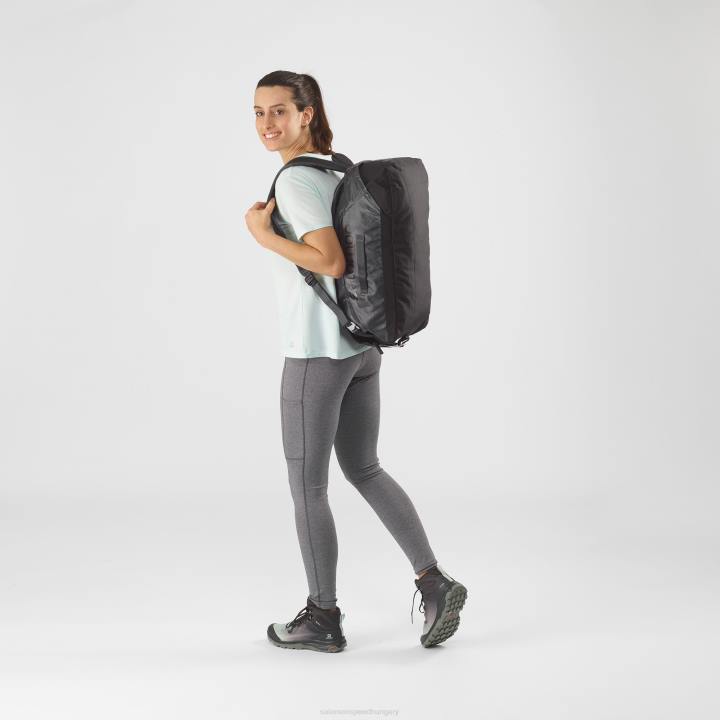 T8841123 Salomon ébenfekete uniszex utazótáska outlife duffel 25 ébenfa-fekete