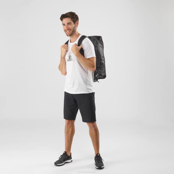 T8841123 Salomon ébenfekete uniszex utazótáska outlife duffel 25 ébenfa-fekete