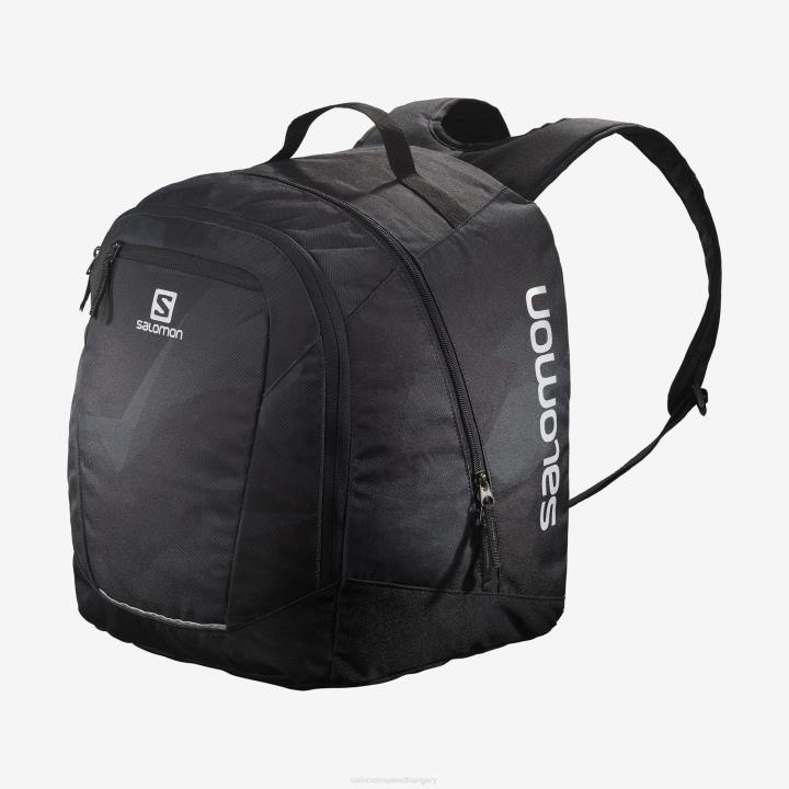 T8841127 Salomon fekete-ébenfa unisex sícipő táska eredeti felszerelés hátizsák fekete-ébenfa