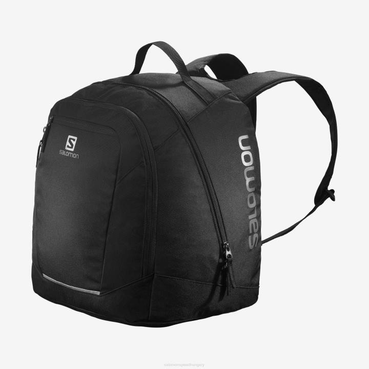 T8841128 Salomon fekete unisex sícipő táska eredeti felszerelés hátizsák fekete