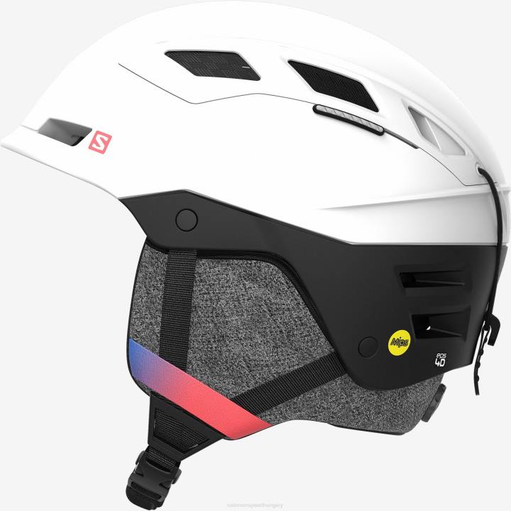 T8841242 Salomon fehér unisex sisak qst charge mips fehér