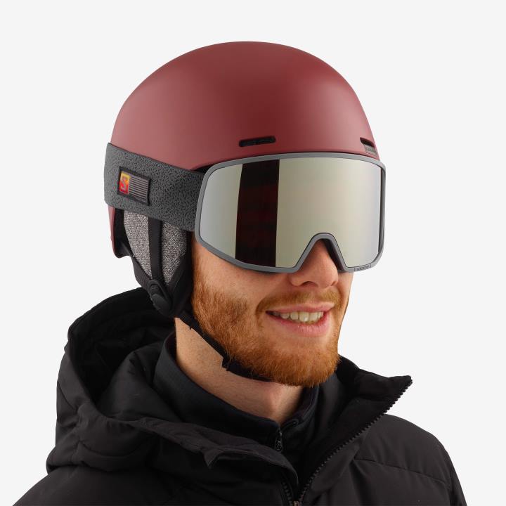T8841253 Salomon festőbuzér unisex sisak brigád madder