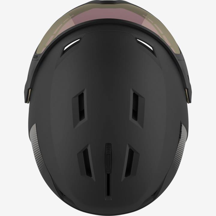 T8841292 Salomon fekete-szürke unisex sisak pioneer lt visor sigma fekete/szürke fekete-szürke