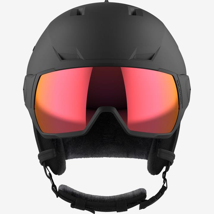 T8841302 Salomon fekete-goji bogyó unisex sisak pioneer lt visor sigma goji red fekete-goji bogyó
