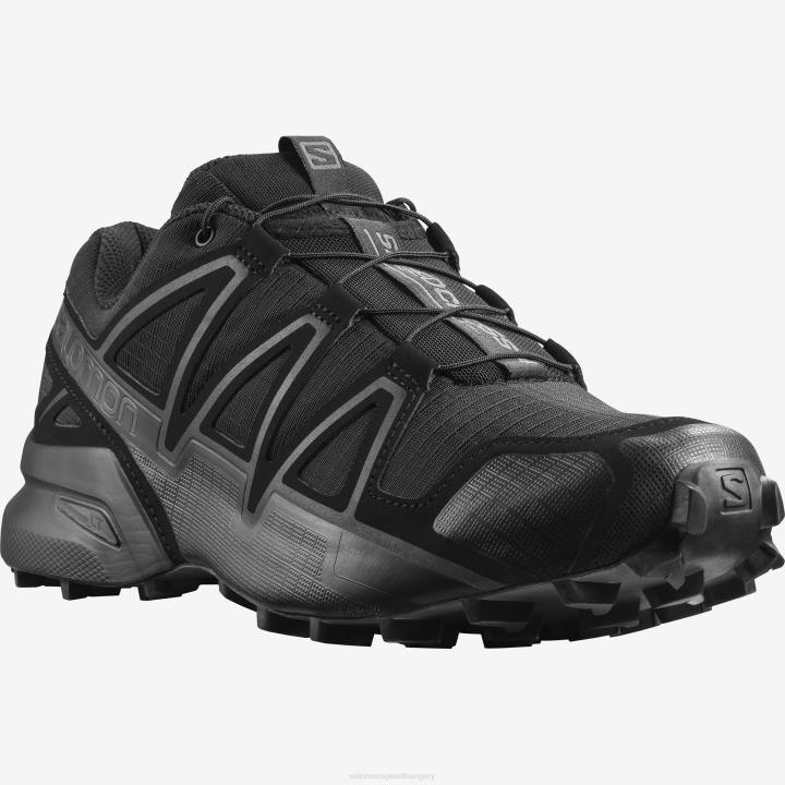 T8842132 Salomon fekete Farkas férfi forces cipő speedcross 4 széles forces black-wolf
