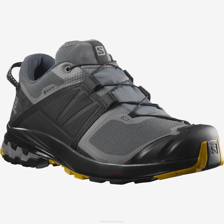 T8842081 Salomon csendes árnyék-fekete-nyilas férfi trail futócipő xa vad gore-tex csendes árnyék-fekete-nyilas