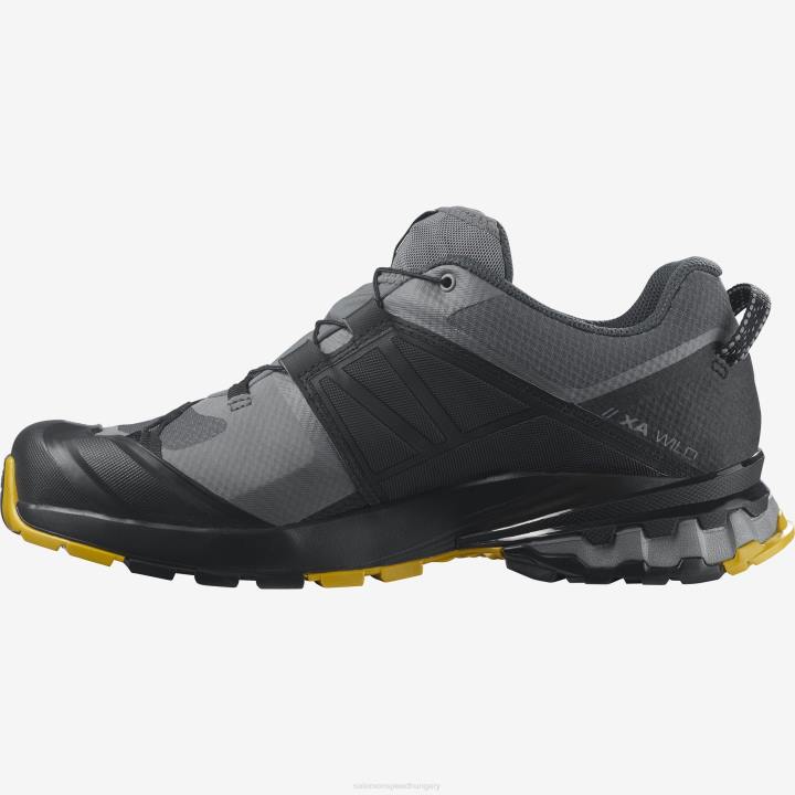 T8842081 Salomon csendes árnyék-fekete-nyilas férfi trail futócipő xa vad gore-tex csendes árnyék-fekete-nyilas