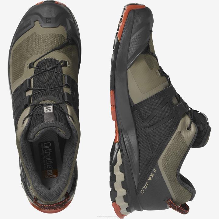 T8842265 Salomon bungee zsinór-fantom-égetett tégla férfi trail futócipő xa vad bungee zsinór-fantom-égetett tégla