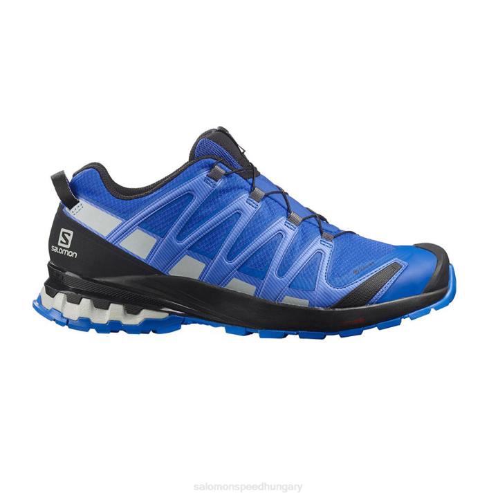 T8843013 Salomon török ​​tenger-fekete-gyöngykék xa pro 3d v8 gore-tex túracipő török ​​tengeri-fekete-gyöngykék