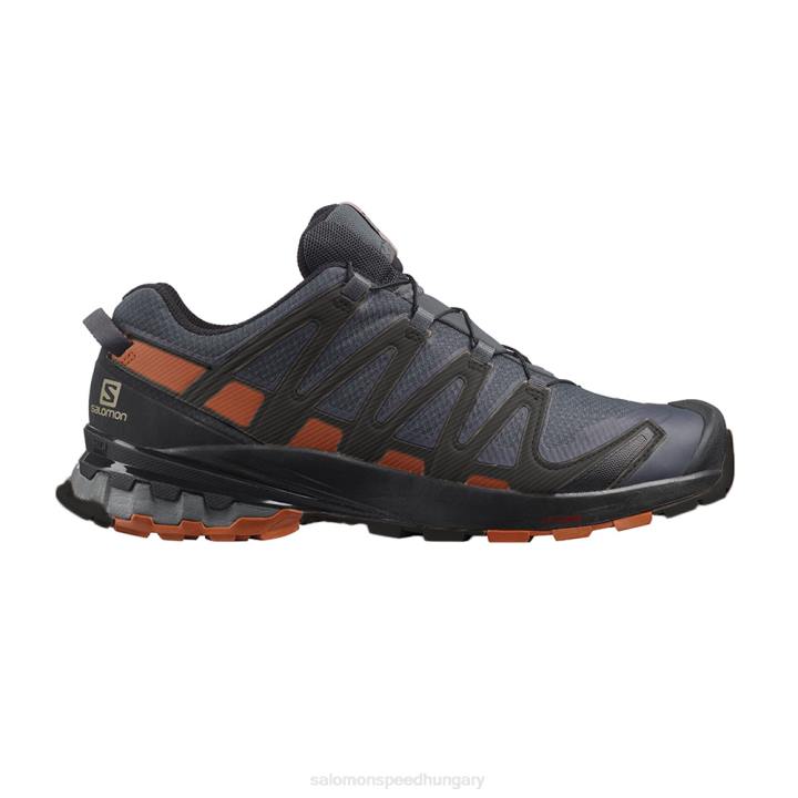T8843014 Salomon fekete/ébenfa-karamell kávézó-fekete xa pro 3d v8 gore-tex túracipő ébenfa-karamell kávézó-fekete