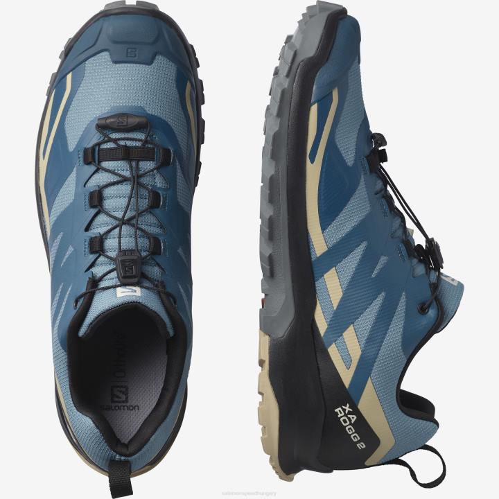 T884398 Salomon bluestone/black/safari xa rogg 2 férfi bluestone