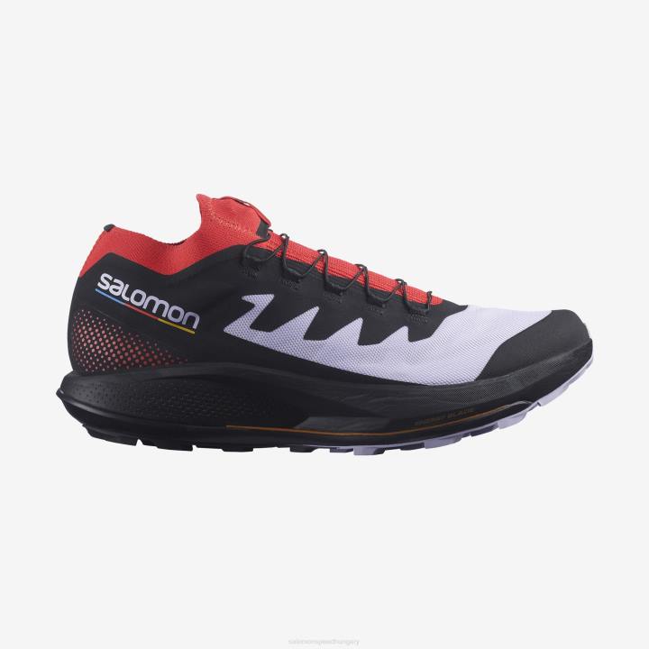 T884400 Salomon lila hanga/mákpiros/fekete pulsar trail pro mens lila hanga