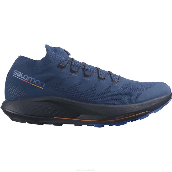 T884666 Salomon kék-éji ég-káprázatos kék férfi trail futócipő pulsar trail pro kék-éjszakai ég-káprázatos kék