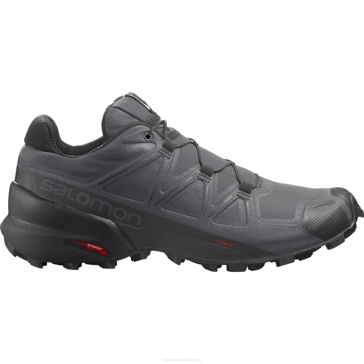T884667 Salomon mágnes-fekete-fantom férfi trail futócipő speedcross 5 mágnes-fekete-fantom
