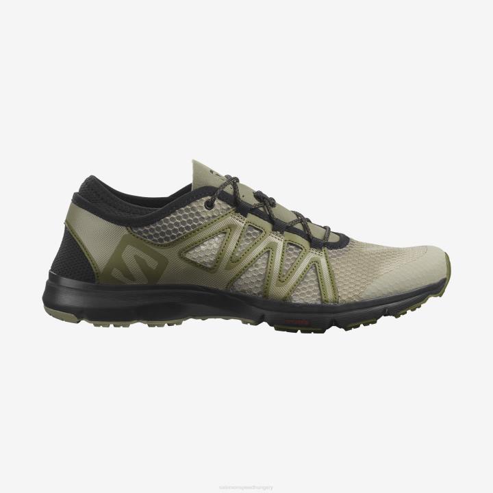 T884430 Salomon vetiver/olíva éjszaka/fekete crossamphibian swift 2 cipős férfi vetiver