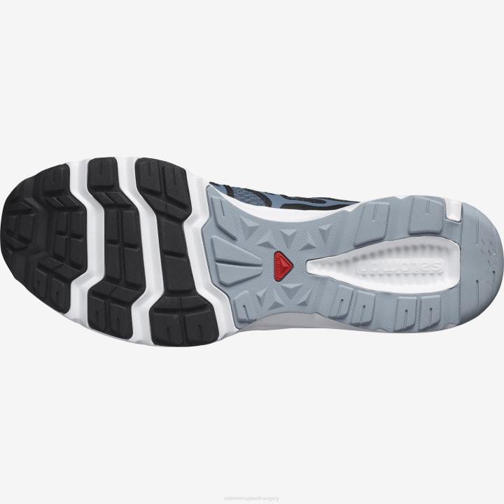 T884780 Salomon copen kék-fekete-hamvaskék férfi túracipő crossamphibian swift 2 copen blue-black-ashley blue