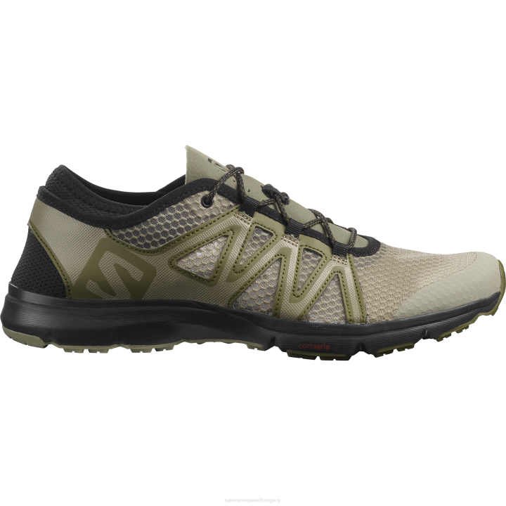 T884782 Salomon vetiver-olíva éjfekete férfi túracipő crossamphibian swift 2 vetiver-olíva éjfekete