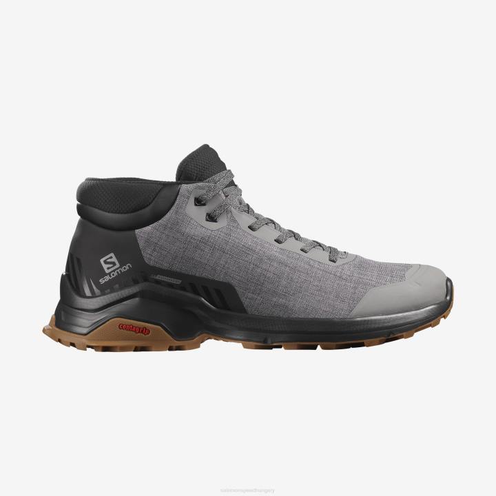 T884786 Salomon csendes árnyék-fekete-gum1a férfi téli csizma x felfed chukka climasalomon vízálló csendes árnyék-gum1a
